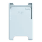 Card Holder | Slot [Solid - 2 Cards] [1 Pack] - Light blue rectangular adhesive card holder with Ringke logo and braille.