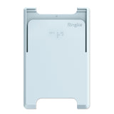 Card Holder | Slot [Solid - 2 Cards] [1 Pack] - Light blue rectangular adhesive card holder with Ringke logo and braille.