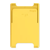 Card Holder | Slot [Solid - 2 Cards] [1 Pack] - Bright yellow adhesive card holder with Ringke logo and braille detail.