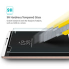 LG V10 Screen Protector | Invisible Defender Glass - LG V10 Screen Protector - A utility knife blade scratches a 9H tempered glass screen protector on an LG V10 smartphone.