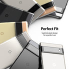 Google Pixel 6 Pro | Camera Protector Glass [3 Pack] - Multiple Pixel 6 Pro phones arranged with camera protectors.