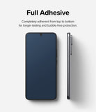 Xiaomi 12T / 12T Pro Screen Protector | Full Cover Glass - Xiaomi 12T / 12T Pro Screen Protector - Front and side views of a smartphone showing full adhesive screen coverage.