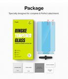 Xiaomi 12T / 12T Pro Screen Protector | Full Cover Glass - Xiaomi 12T / 12T Pro Screen Protector - Ringke tempered glass box, two screen protectors, and installation kit accessories.