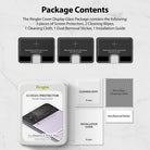 Galaxy Z Flip 3 Screen Protector | Cover Display Glass [3 Pack] - Galaxy Z Flip 3 Screen Protector - Three glass protectors, cleaning wipes, cloth, sticker, and guide for Galaxy Z Flip 3.