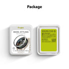 Xiaomi Mi Watch 46mm | Bezel Styling 46-01 - Front and back of Ringke bezel styling packaging for Xiaomi Mi Watch.