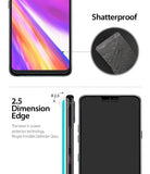 LG G7 ThinQ Screen Protector | Invisible Defender Glass - LG G7 ThinQ Screen Protector - Shatterproof glass features and 2.5D rounded edge design for LG G7 ThinQ smartphone.
