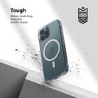 iPhone 12 / 12 Pro Case | Fusion Magnetic - Clear phone case with MagSafe ring, featuring military-grade drop protection.