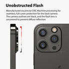 iPhone 13 Pro / 13 Pro Max | Camera Protector Glass [3 Pack] - iPhone 13 Pro / 13 Pro Max | Camera Protector Glass - Side and rear views showing camera lens protector installation.
