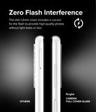 Galaxy A13 4G (LTE) | Camera Protector Glass [3 Pack] - Side-by-side comparison showing a flash cut-out on the protector.