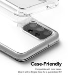 Galaxy A13 4G (LTE) | Camera Protector Glass [3 Pack] - Clear phone case overlaying a smartphone camera module.