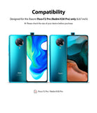 Redmi K30 Pro / Poco F2 Pro Screen Protector | Dual Easy Film - Redmi K30 Pro / Poco F2 Pro Screen Protector - Two teal smartphones showing front and back views with pop-up cameras.
