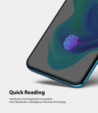 Redmi K30 Pro / Poco F2 Pro Screen Protector | Dual Easy Film - Redmi K30 Pro / Poco F2 Pro Screen Protector - Smartphone screen showing a glowing fingerprint icon for sensor access.