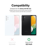 Galaxy A13 5G | Camera Protector Glass [3 Pack] - Compatibility chart comparing Galaxy A13 4G and 5G phone models.