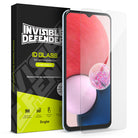 Galaxy A13 4G(LTE) / A13 5G Screen Protector [2P] | Invisible Defender - Tempered glass screen protector and packaging.