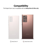 Galaxy Note 20 Ultra Case | Fusion Matte - Compatibility chart showing Galaxy Note 20 Ultra is the only supported model.