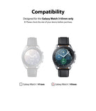 Galaxy Watch 3 45mm | Easy Flex - Compatibility chart showing the 45mm model is the correct fit for this screen protector.