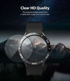 Galaxy Watch 5/4 44mm Screen Protector for Bezel Styling | Glass - R5 - Smartwatch with bezel styling and floating glass.