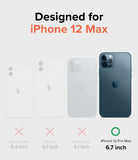 iPhone 12 Pro Max Case | Fusion Card - Comparison chart showing iPhone 12 Pro Max as the only compatible model.
