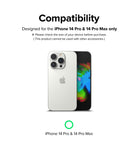 iPhone 14 Pro Max / 14 Pro | Camera Protector Glass [3 Pack] - Compatibility chart for iPhone 14 Pro and 14 Pro Max.
