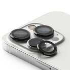 iPhone 14 Pro Max / 14 Pro | Camera Lens Frame Glass - Protective black glass rings applied to iPhone camera lenses.