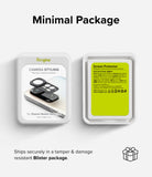 Redmi Note 11S | Camera Styling - Two white blister packages showing a black camera lens protector for a smartphone.