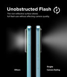Redmi Note 11 | Camera Styling - Side-by-side comparison showing a phone with a reflective camera cover versus a clear Ringke cover.