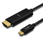 Type C to 4K HDMI Cable - Black Ringke cable with gold-plated USB-C and HDMI connectors on a white background.