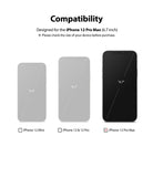 iPhone 12 Pro Max Screen Protector | Invisible Defender Glass - iPhone 12 Pro Max Screen Protector - Comparison chart showing 5.4, 6.1, and 6.7-inch iPhone models with 6.7-inch selected.