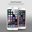 Moto X Pure/Style 2015 Screen Protector | Film - Two smartphones with screen protectors displayed against a gray background.